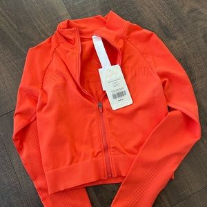 Fabletics seamless cropped jacket